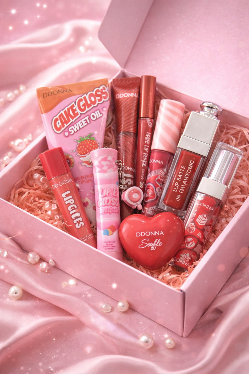 🎀 Box Mystère Lèvres – Pack de 5 Produits 🎀