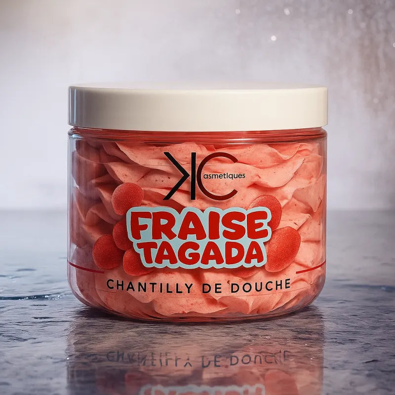 Chantilly de Douche – Fraise Tagada
