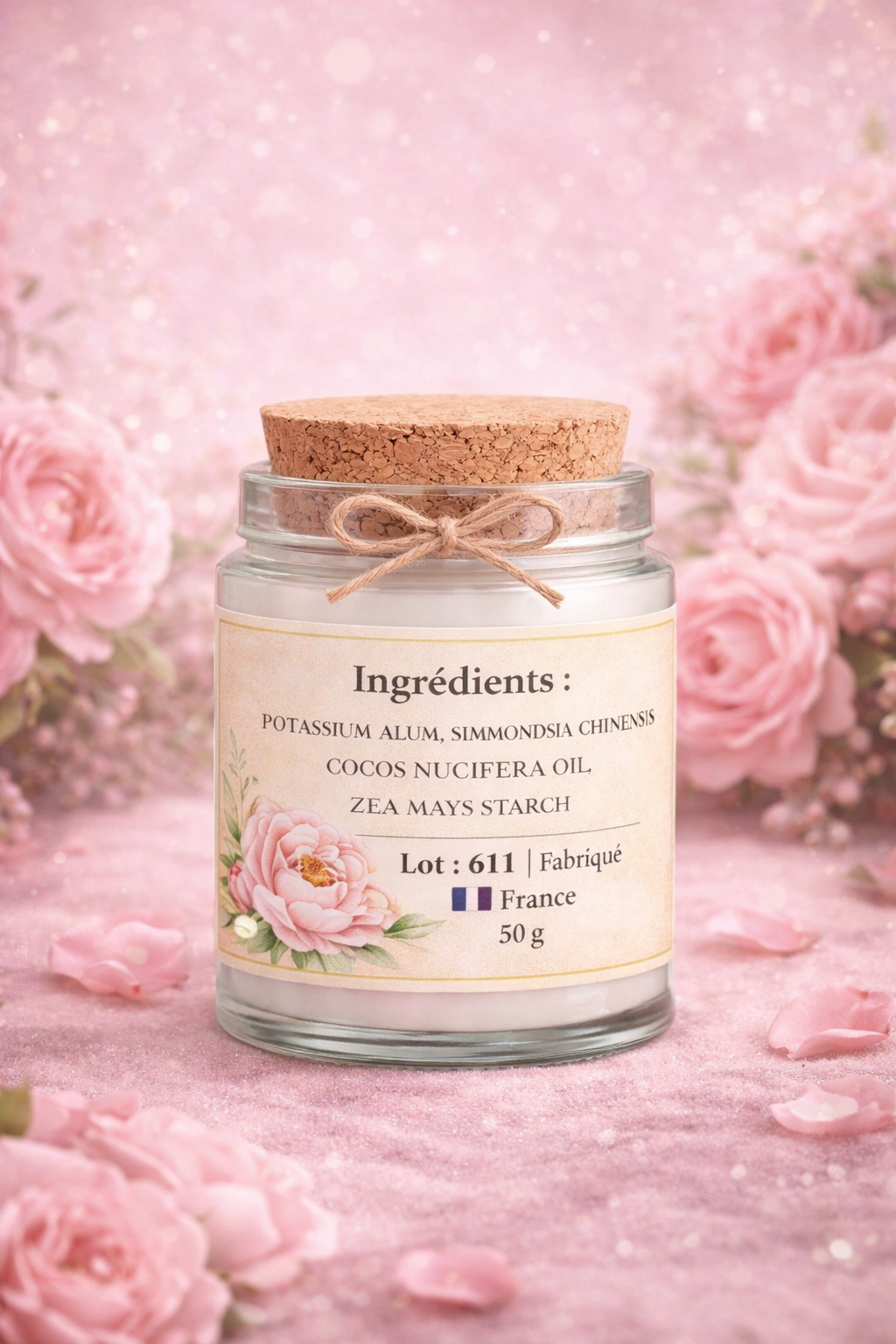 Déodorant Crème Naturel Éclaircissant – Protection Jusqu’à 48h – CAMISYL 50 g