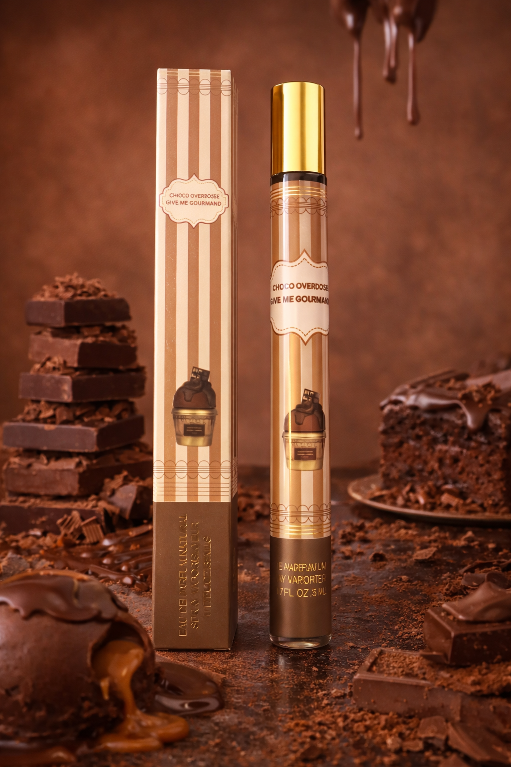 Choco Overdose – Give Me Gourmand | Eau de Parfum Gourmande Chocolatée – 35 ml