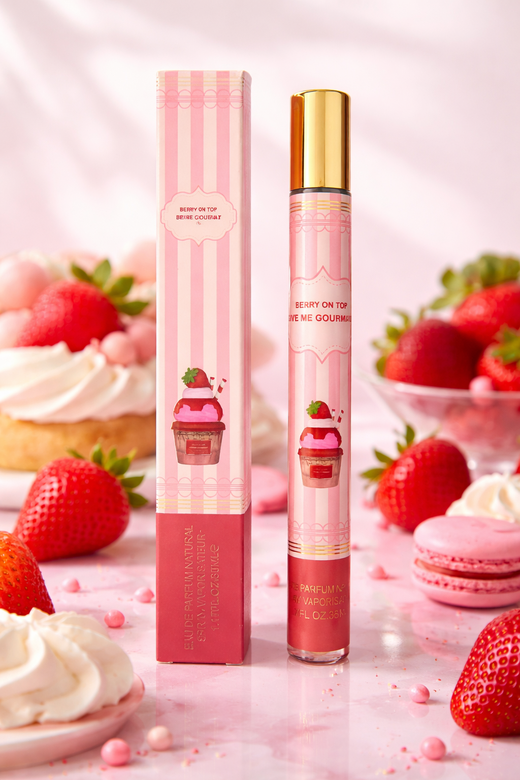 Berry On Top Give Me Gourmand | Eau de Parfum Gourmande Fraise & Vanille (35 ml)