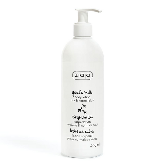 Emulsion Corps Hydratante au Lait de Chèvre - Maxi Format 400ml